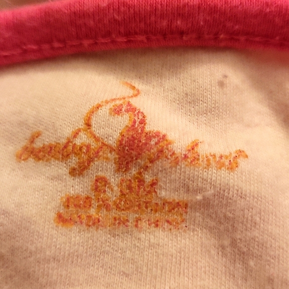 Baby Phat pink paisley print sleeper/footie - Picture 2 of 5